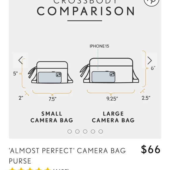 Portland Leather Black Camera bag - Picture 6 of 7